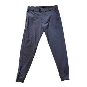 Greyson Montauk Performance Jogger Blue/Gray Mens‎ Golf Pants Size 32 Activewear